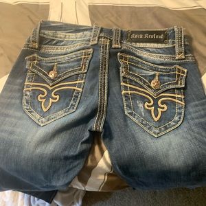 Rock Revival Womens Boot Cut Jeans